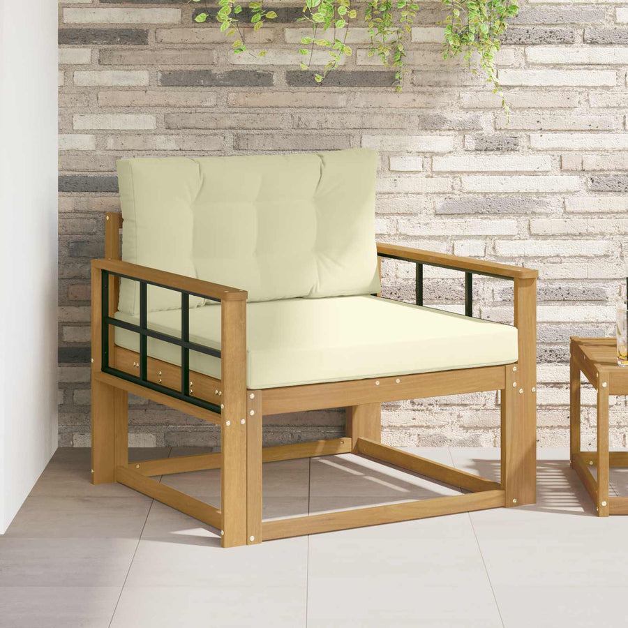 Buiten Midden Sofa Polyester Wit Ruit