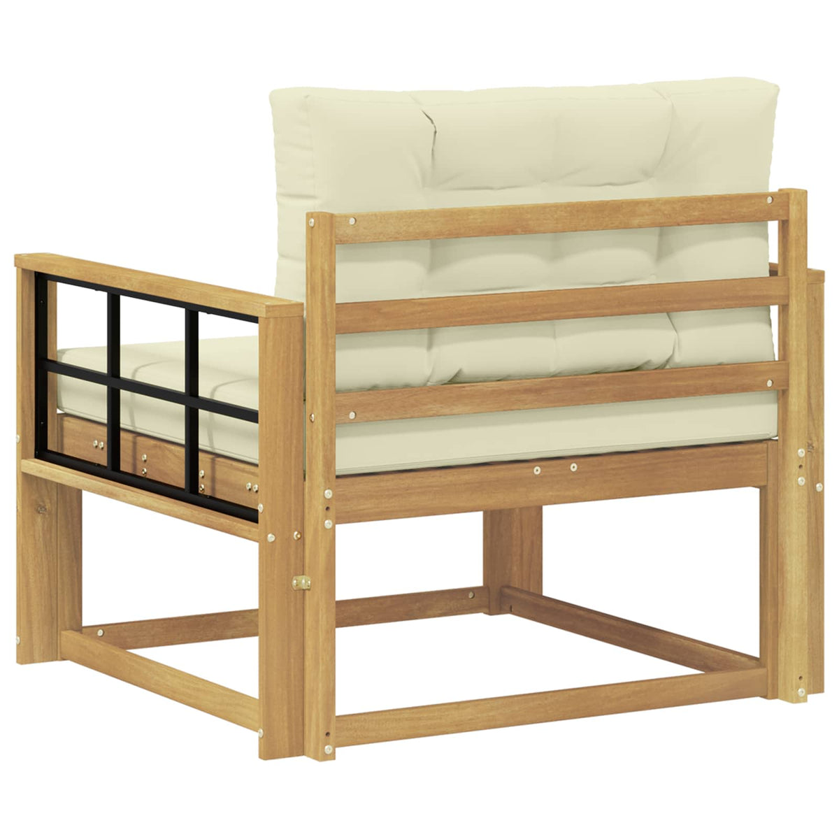 Buiten Midden Sofa Polyester Wit Ruit