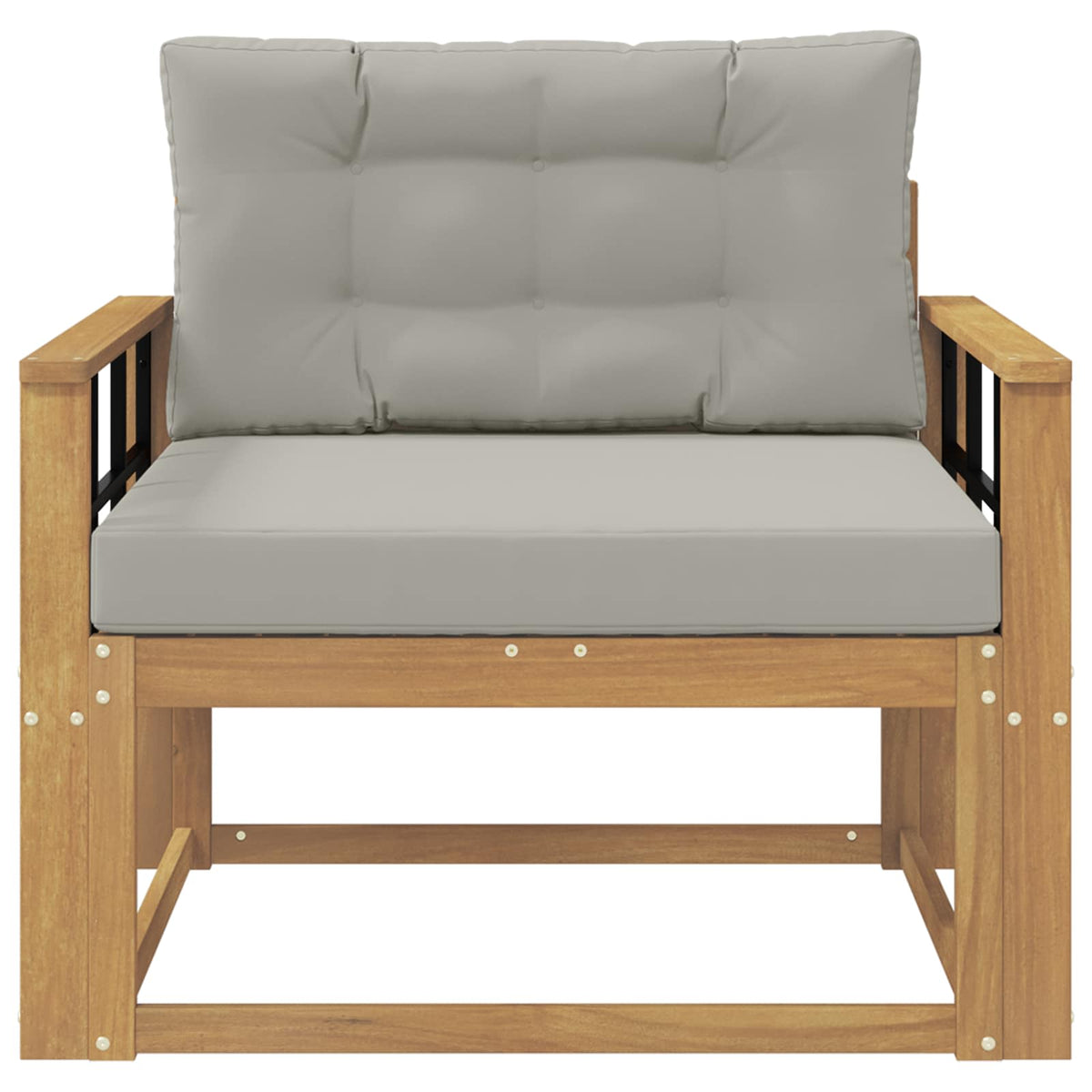 Buiten Midden Sofa Polyester Wit Ruit