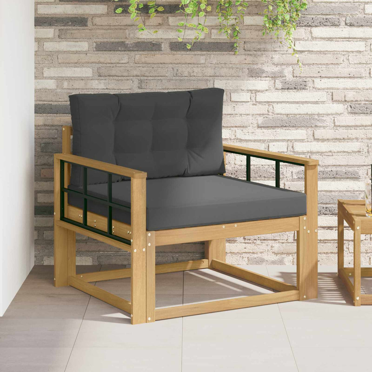Buiten Midden Sofa Polyester Wit Ruit