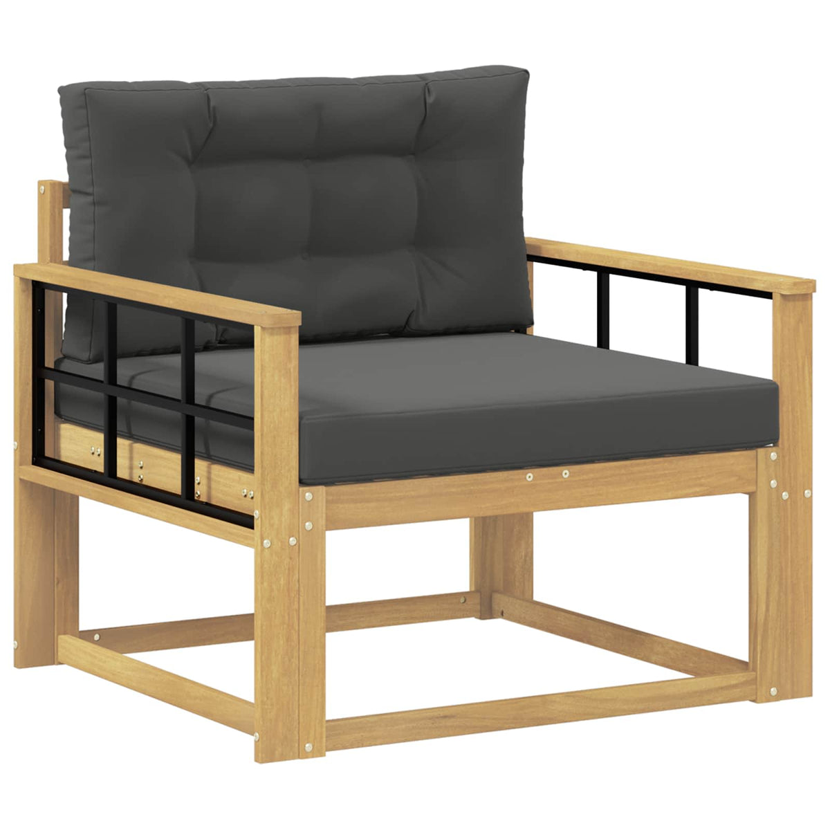 Buiten Midden Sofa Polyester Wit Ruit
