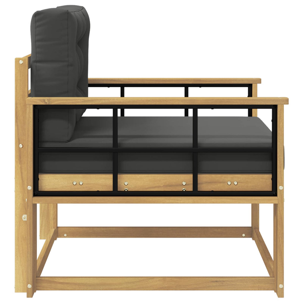 Buiten Midden Sofa Polyester Wit Ruit