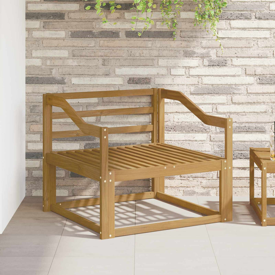 Buiten Midden Sofa Massief Acaciahout Wit