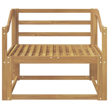 Buiten Midden Sofa Massief Acaciahout Wit