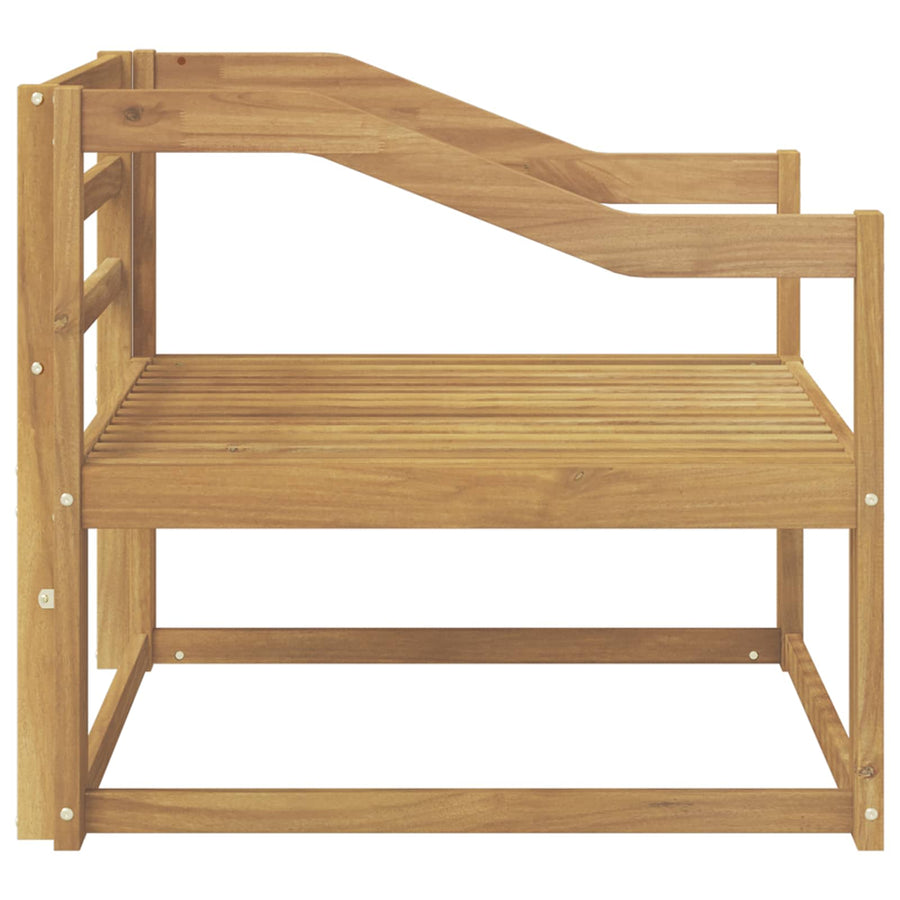 Buiten Midden Sofa Massief Acaciahout Wit