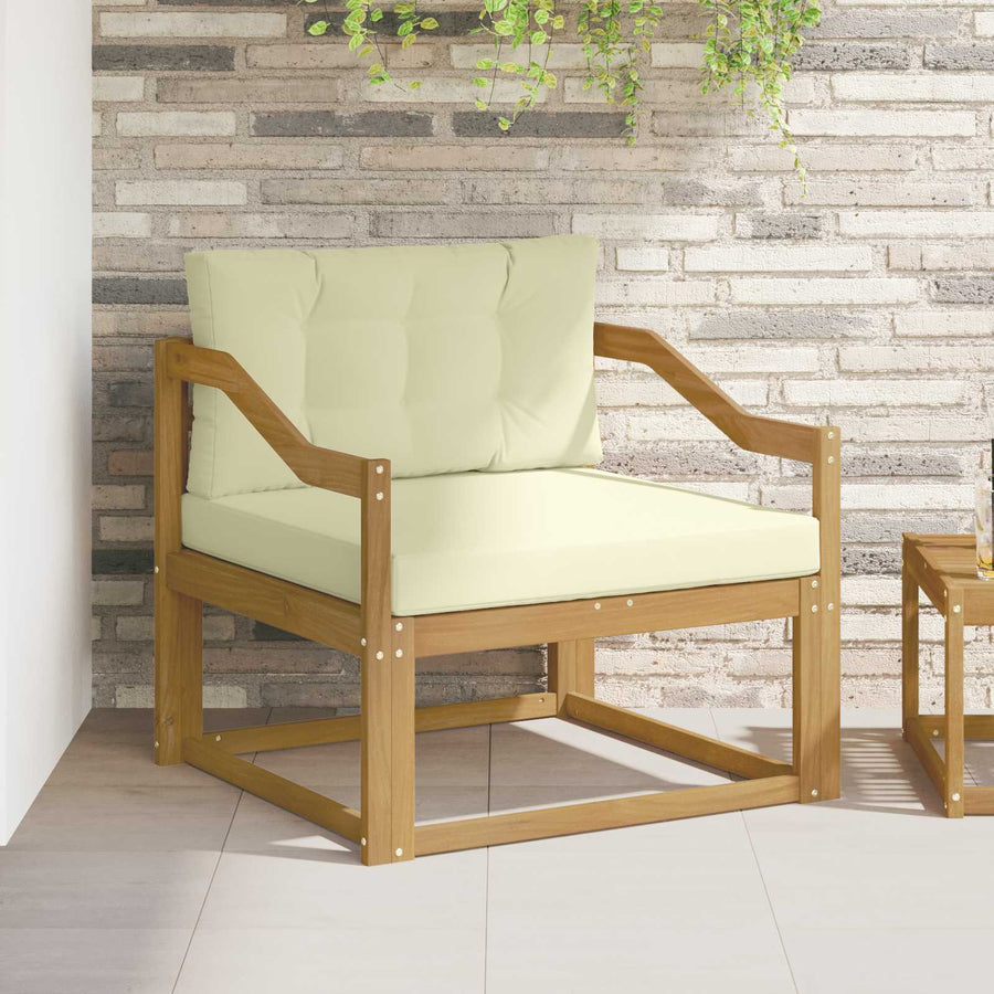 Buiten Midden Sofa Polyester Wit Hellend