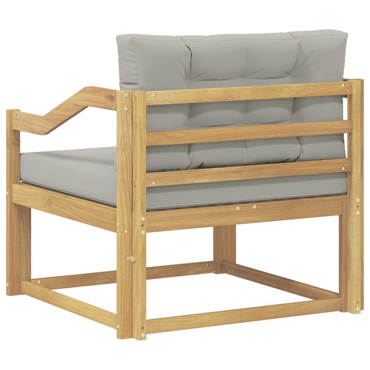 Buiten Midden Sofa Polyester Wit Hellend