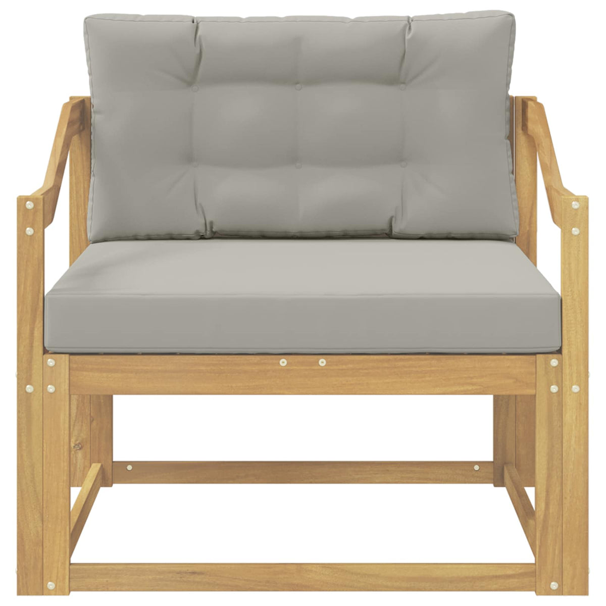 Buiten Midden Sofa Polyester Wit Hellend