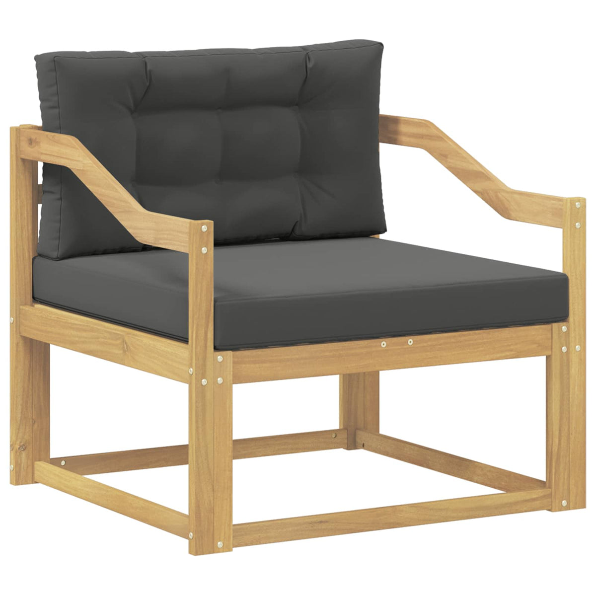 Buiten Midden Sofa Polyester Wit Hellend