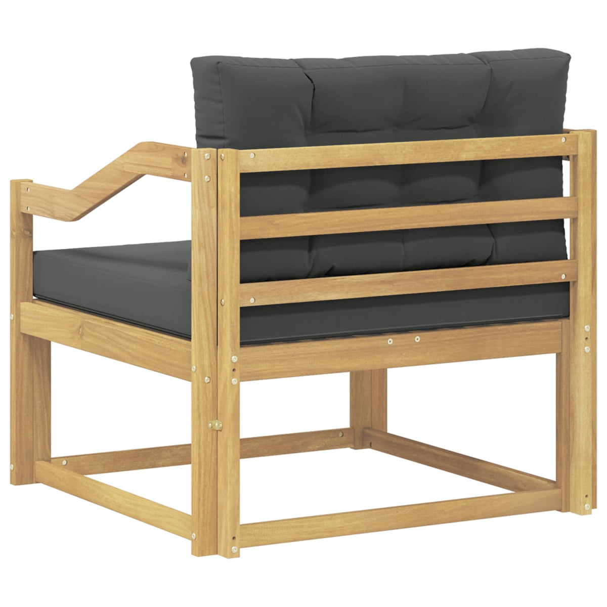 Buiten Midden Sofa Polyester Wit Hellend
