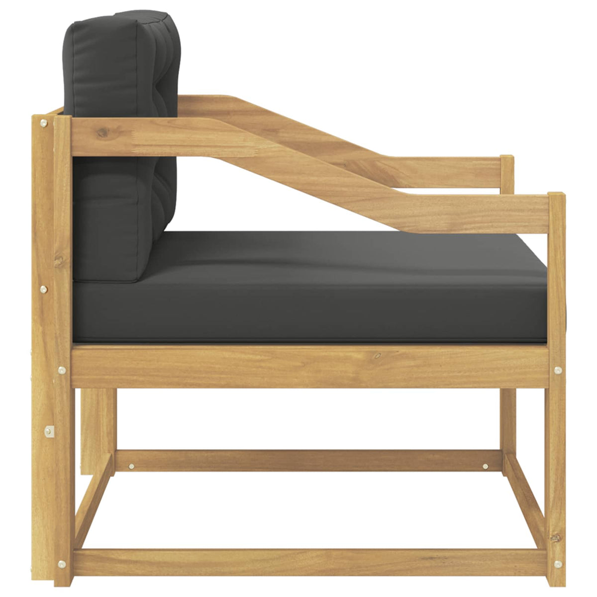 Buiten Midden Sofa Polyester Wit Hellend