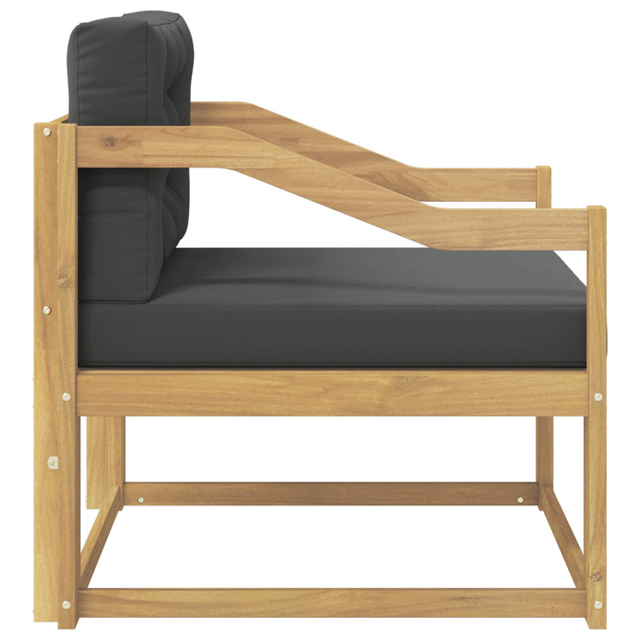 Buiten Midden Sofa Polyester Wit Hellend