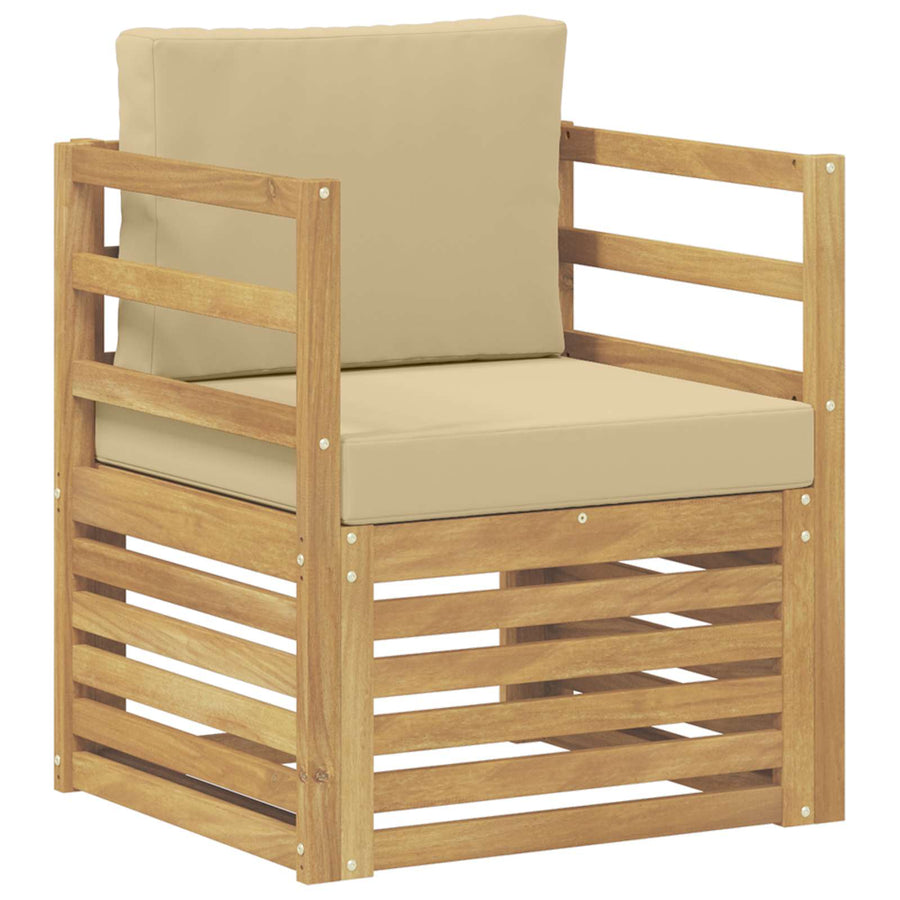 Tuinbank Polyester Wit