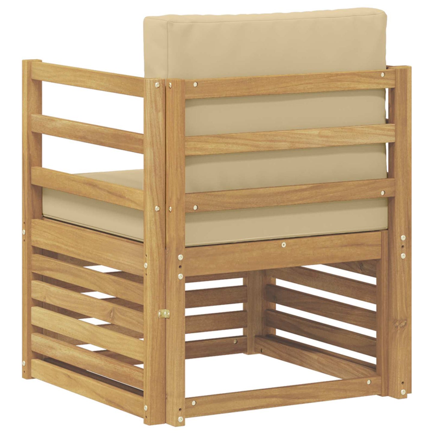 Tuinbank Polyester Wit
