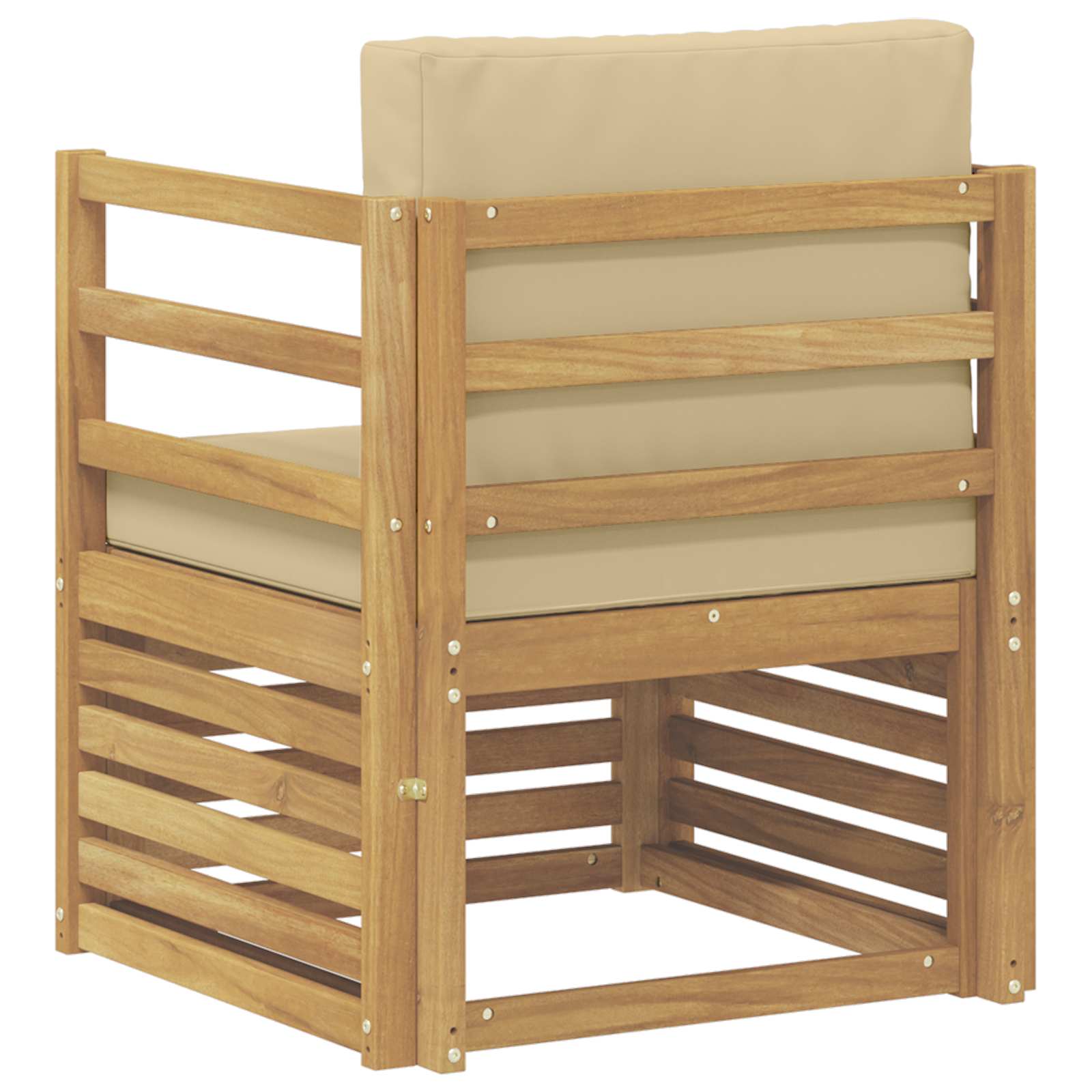 Tuinbank Polyester Wit