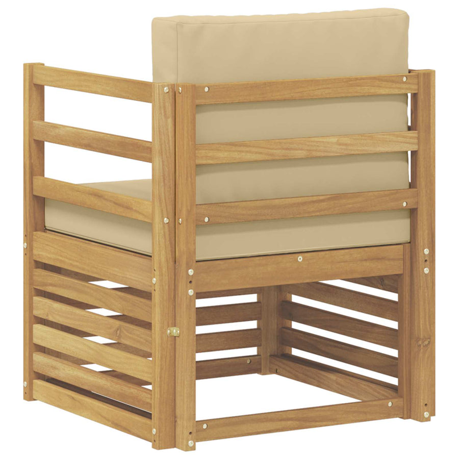 Tuinbank Polyester Wit