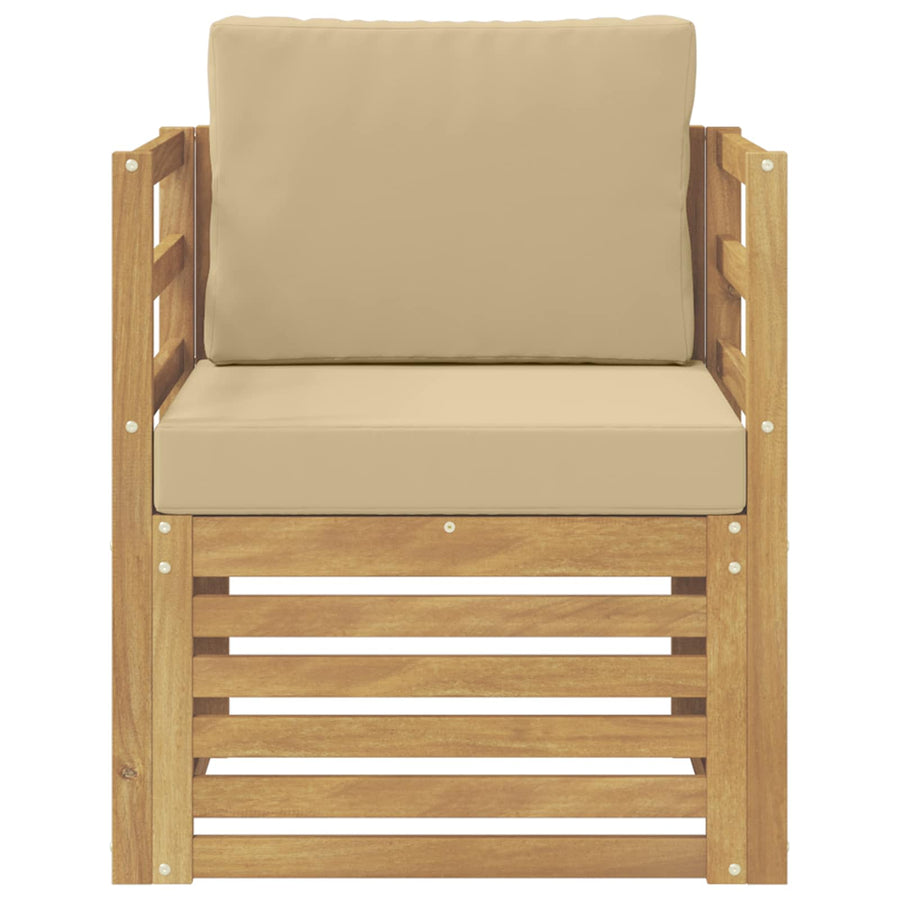 Tuinbank Polyester Wit
