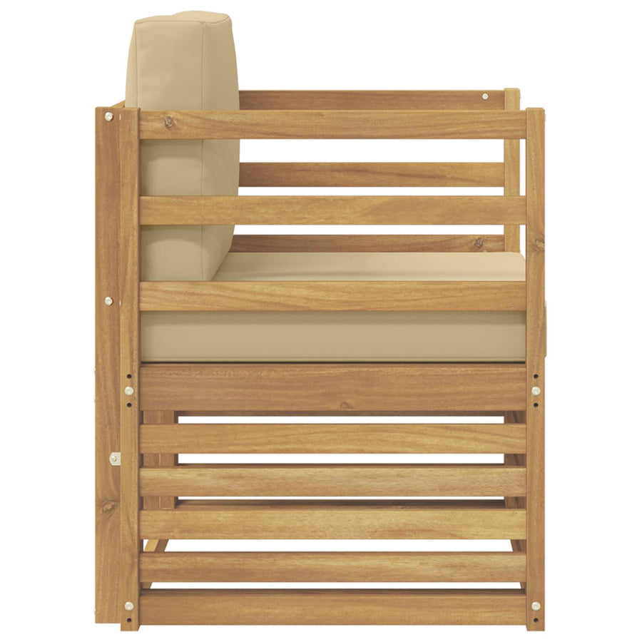 Tuinbank Polyester Wit