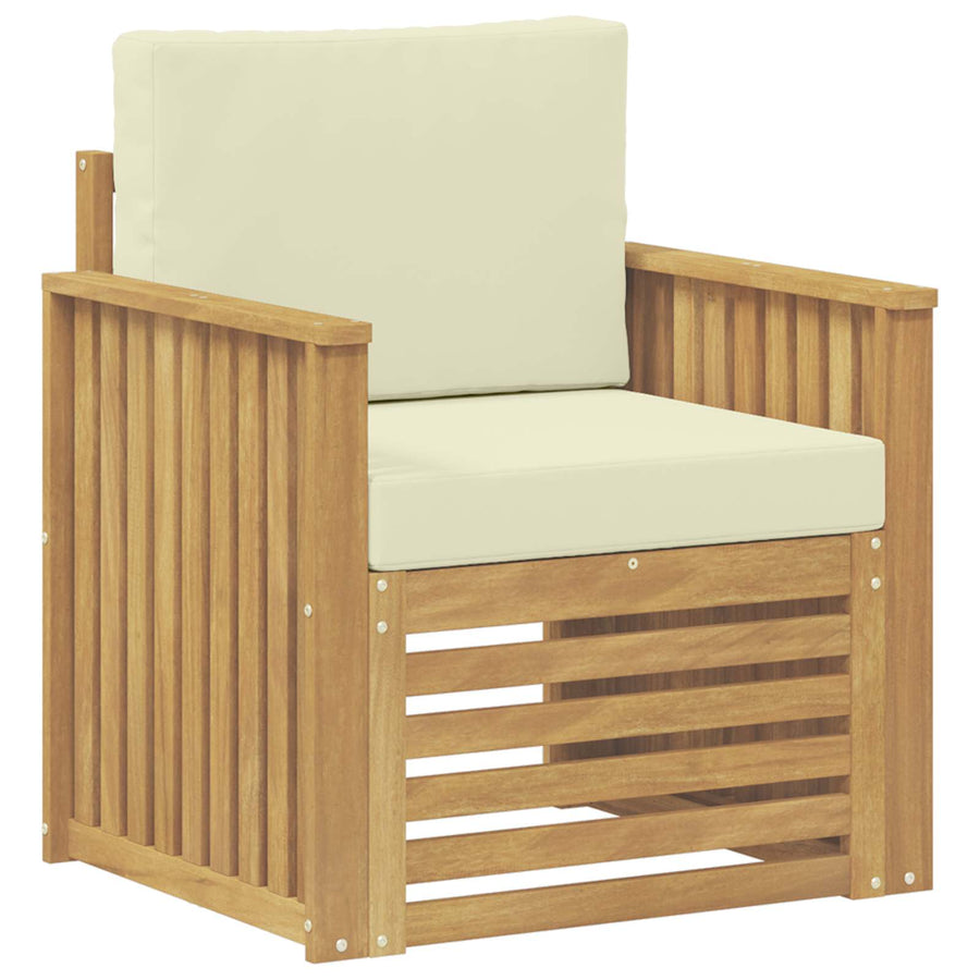 Buiten bankenset Polyester Wit