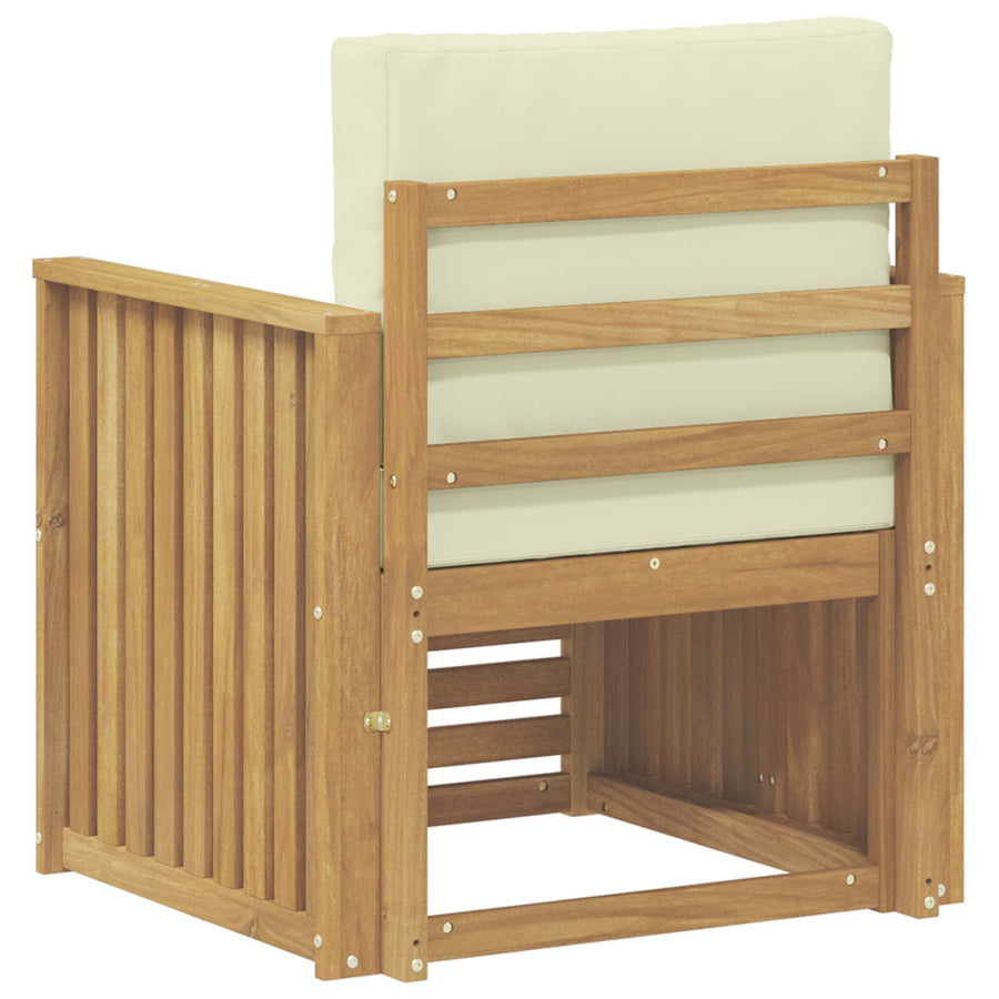 Buiten bankenset Polyester Wit