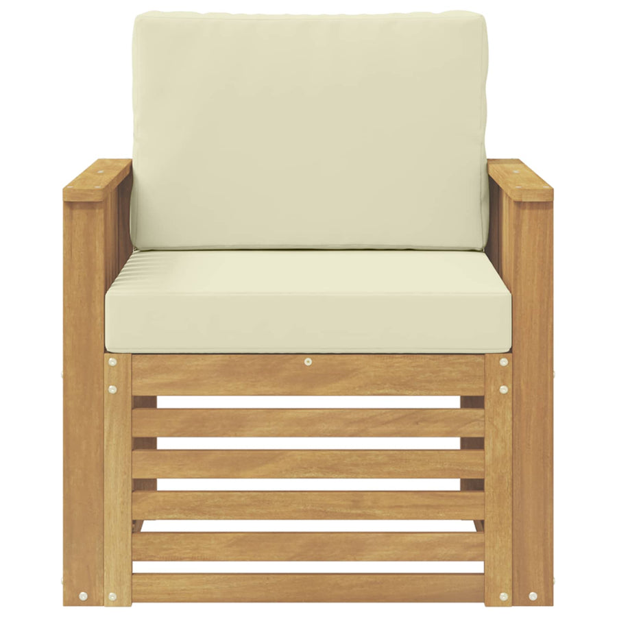 Buiten bankenset Polyester Wit