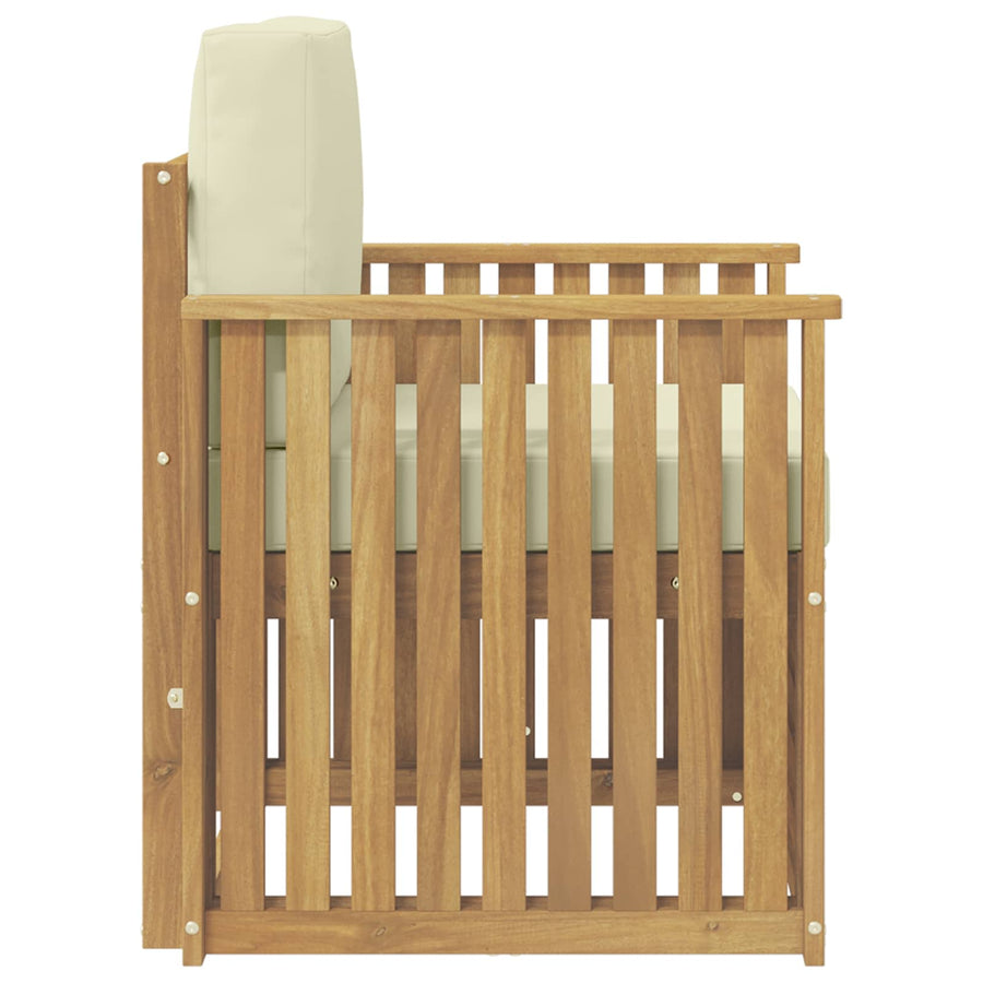 Buiten bankenset Polyester Wit