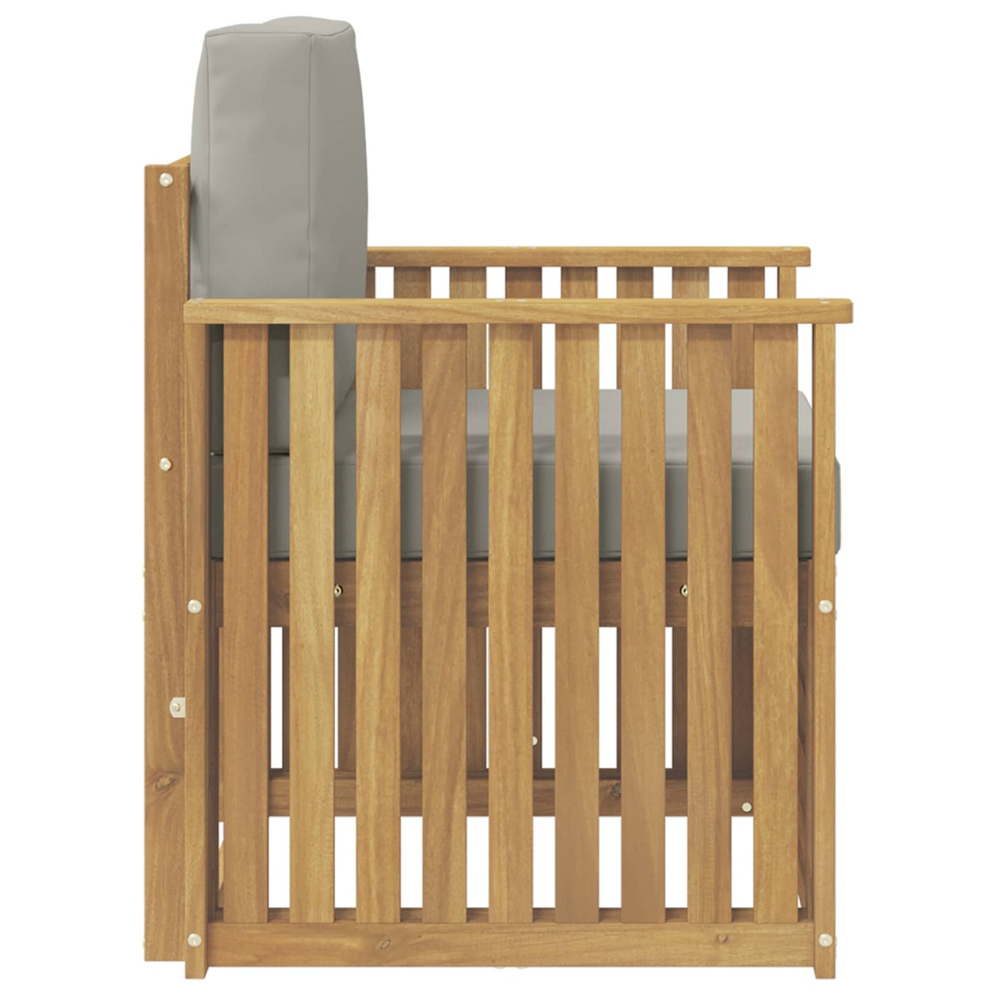 Buiten bankenset Polyester Wit