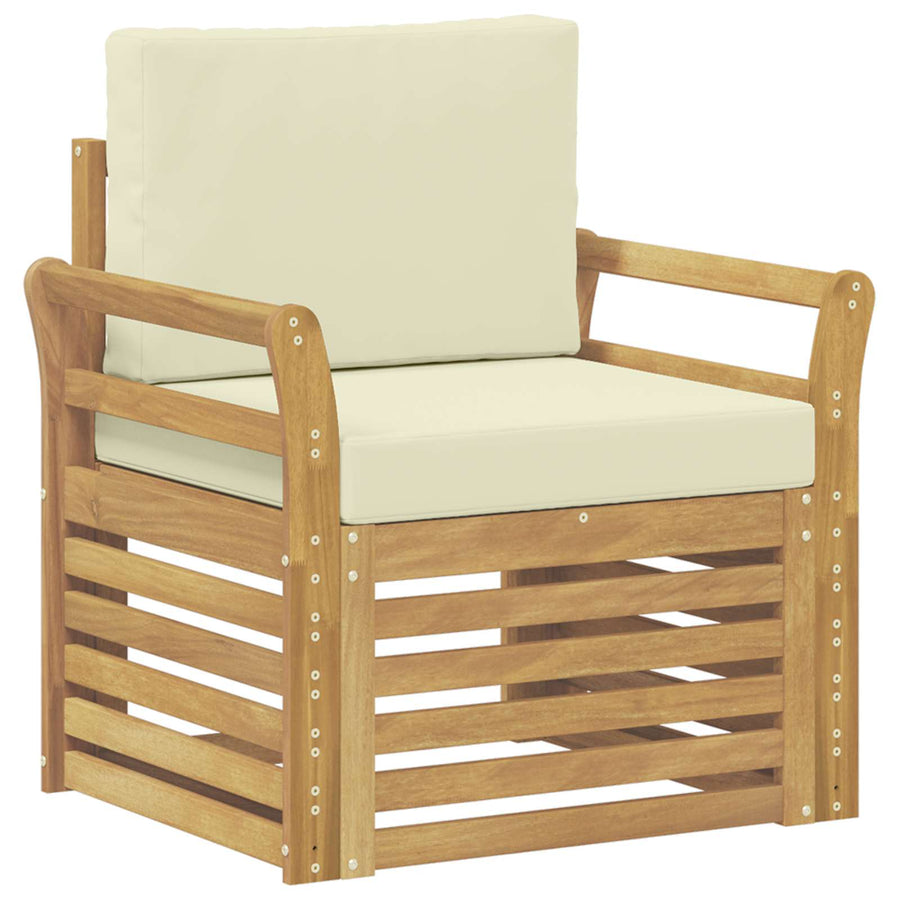 Buiten bankenset Polyester Wit