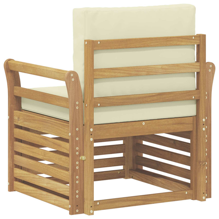 Buiten bankenset Polyester Wit