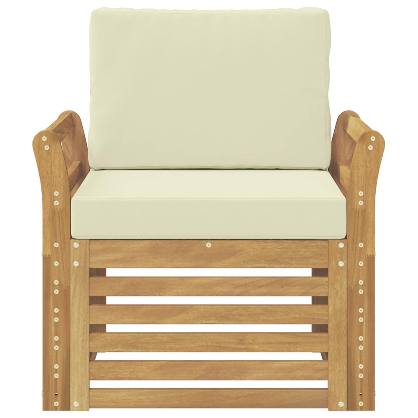 Buiten bankenset Polyester Wit