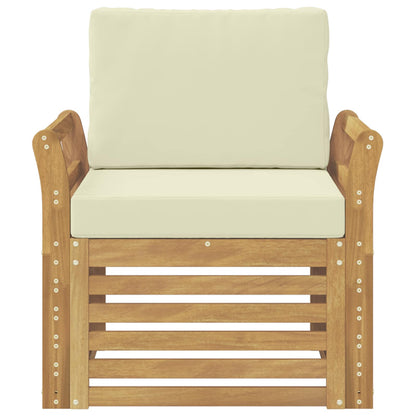 Buiten bankenset Polyester Wit