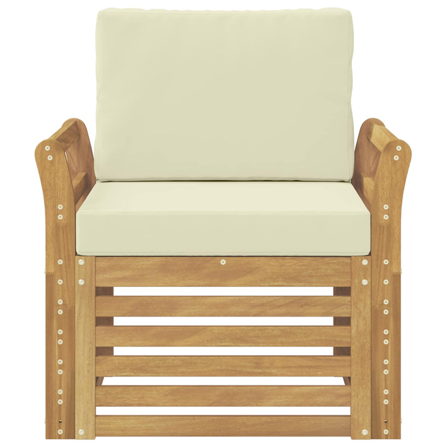 Buiten bankenset Polyester Wit