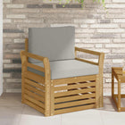 Buiten bankenset Polyester Wit
