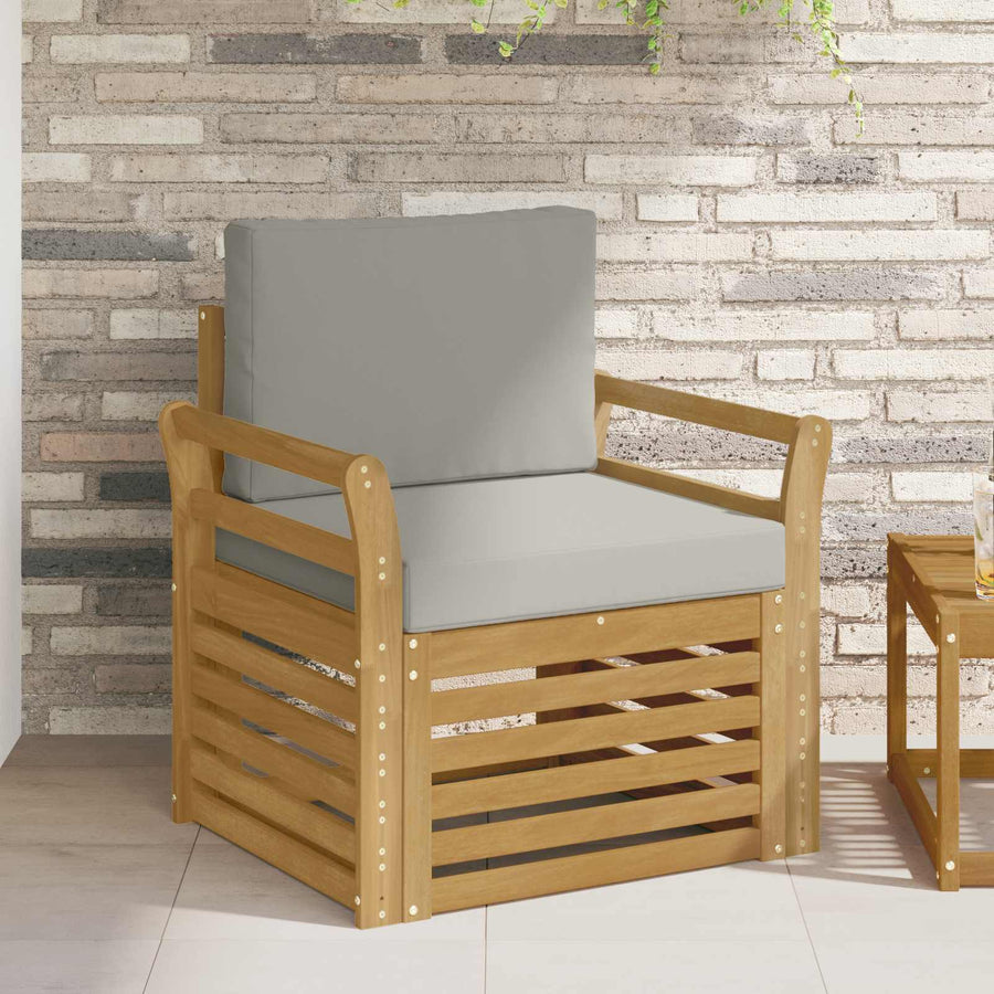 Buiten bankenset Polyester Wit