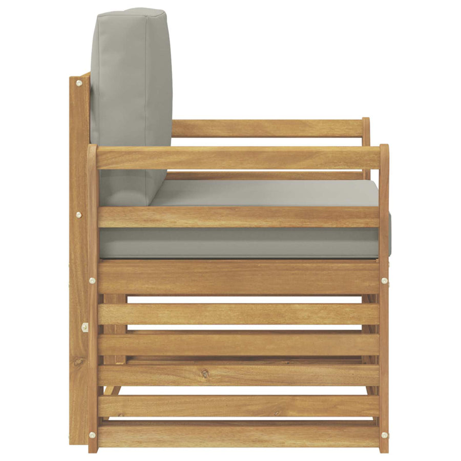 Buiten bankenset Polyester Wit