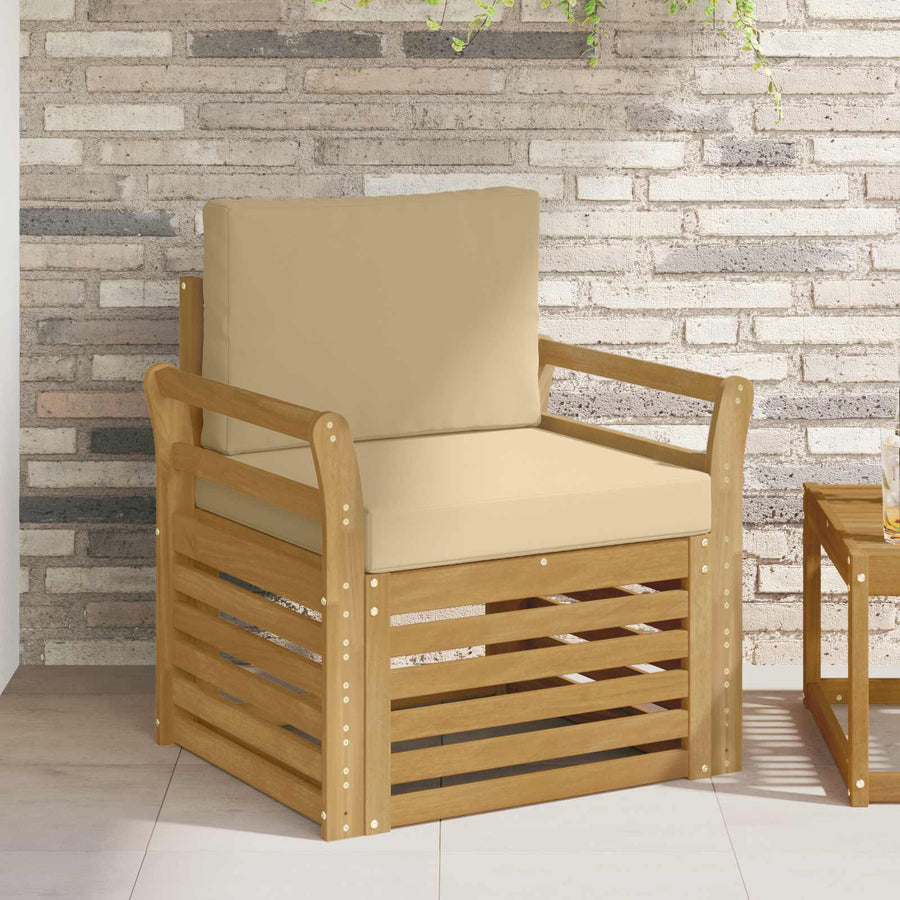 Buiten bankenset Polyester Wit