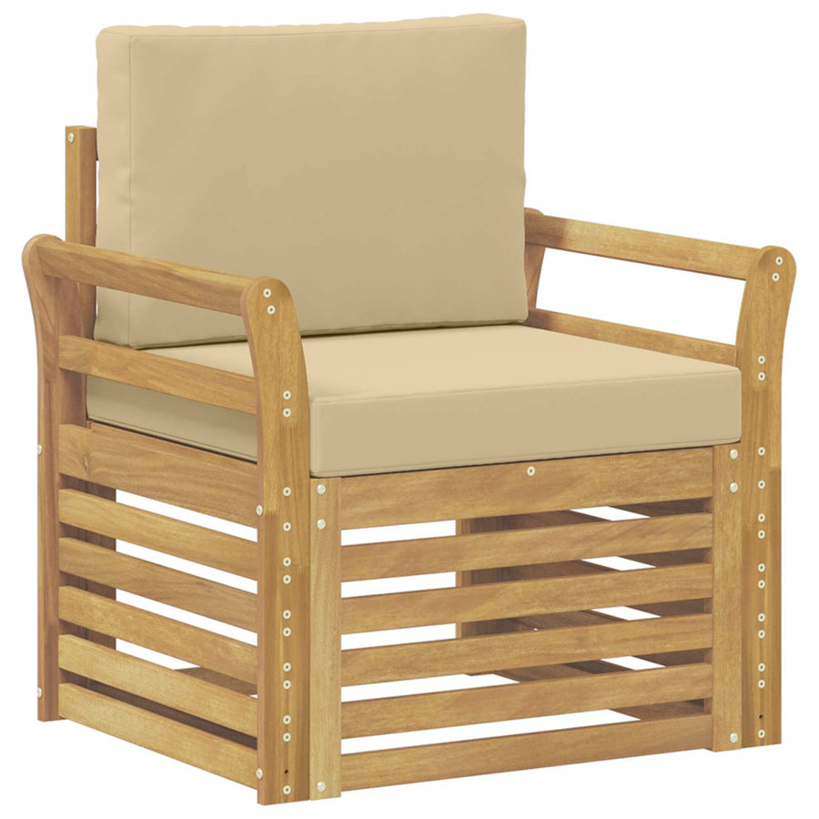Buiten bankenset Polyester Wit