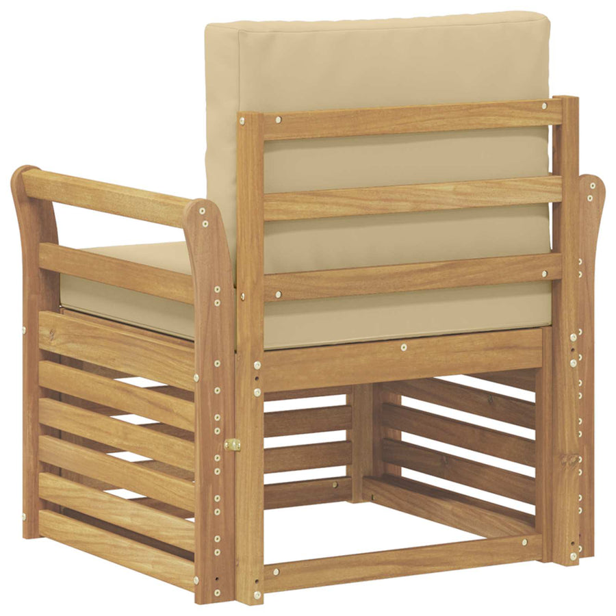 Buiten bankenset Polyester Wit