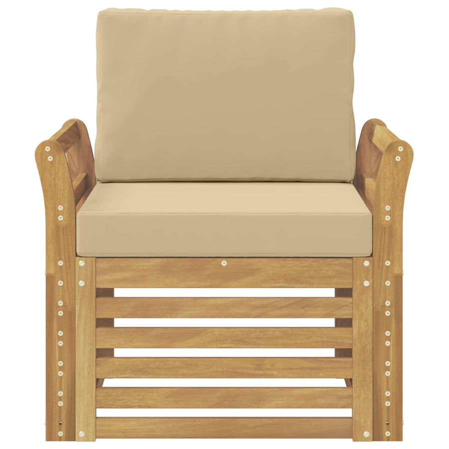 Buiten bankenset Polyester Wit