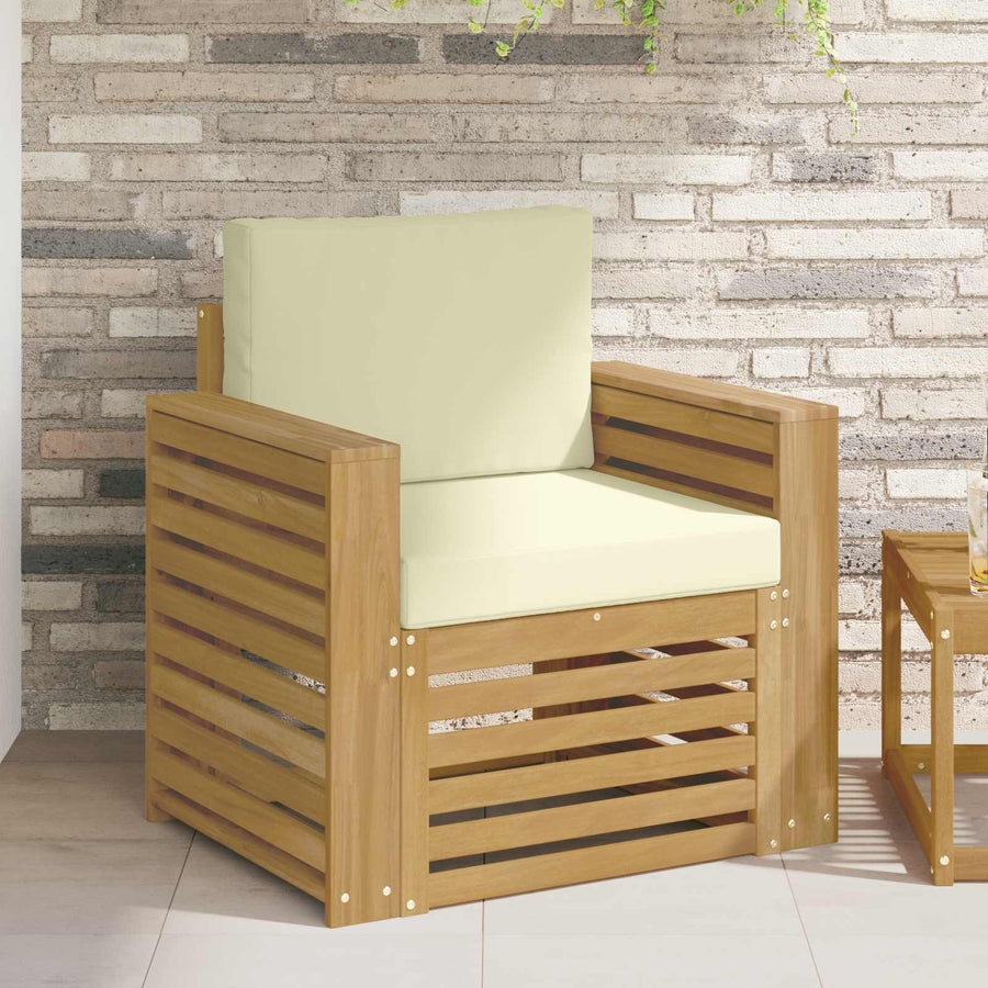 Buiten bankenset Polyester Wit