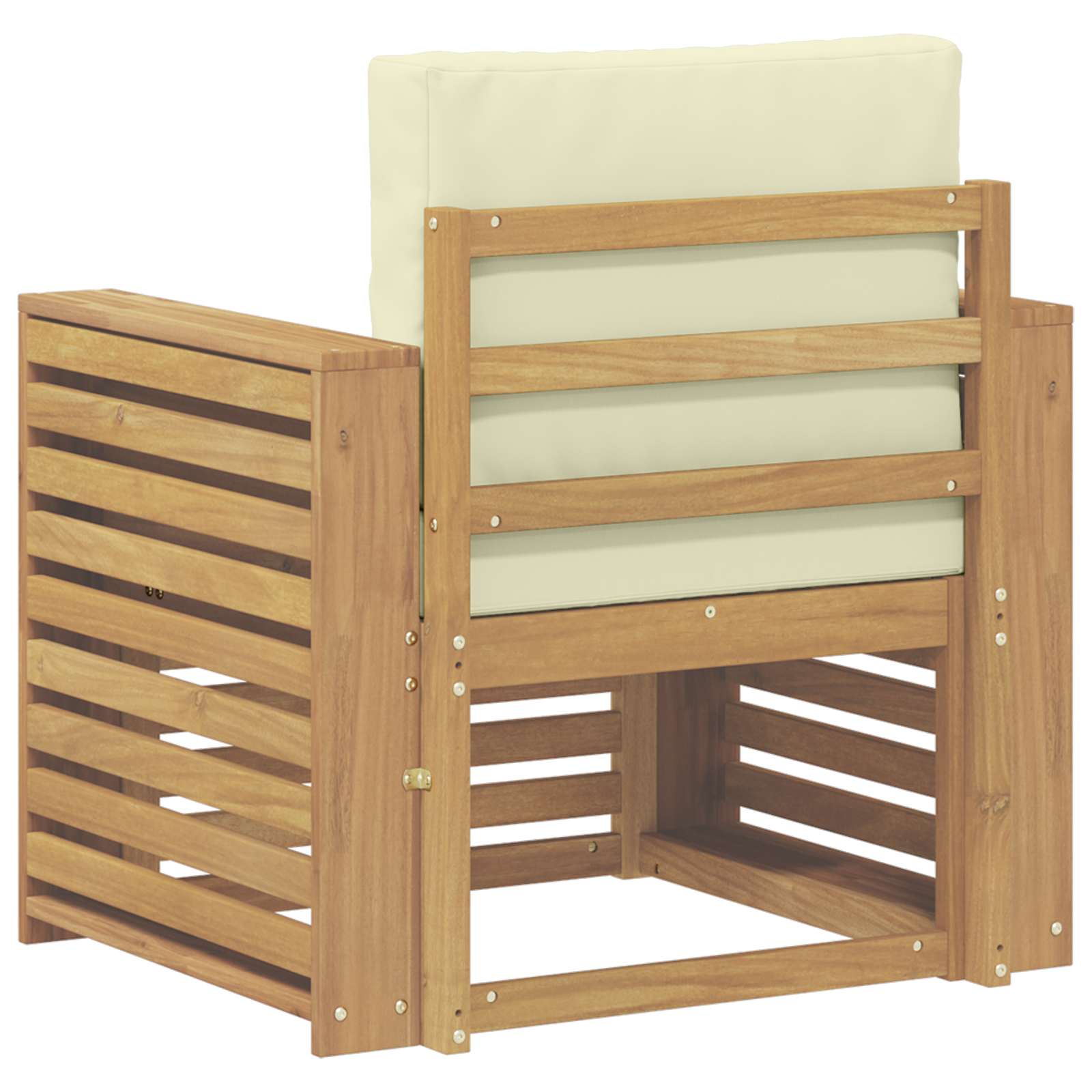 Buiten bankenset Polyester Wit