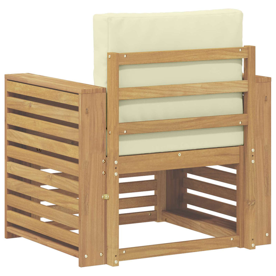 Buiten bankenset Polyester Wit
