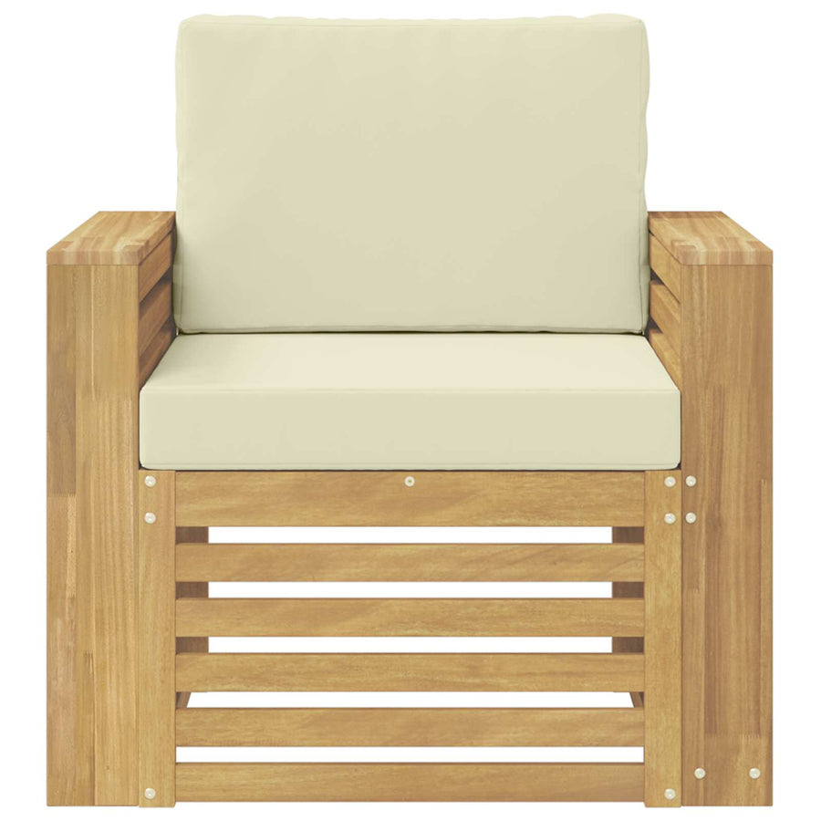 Buiten bankenset Polyester Wit