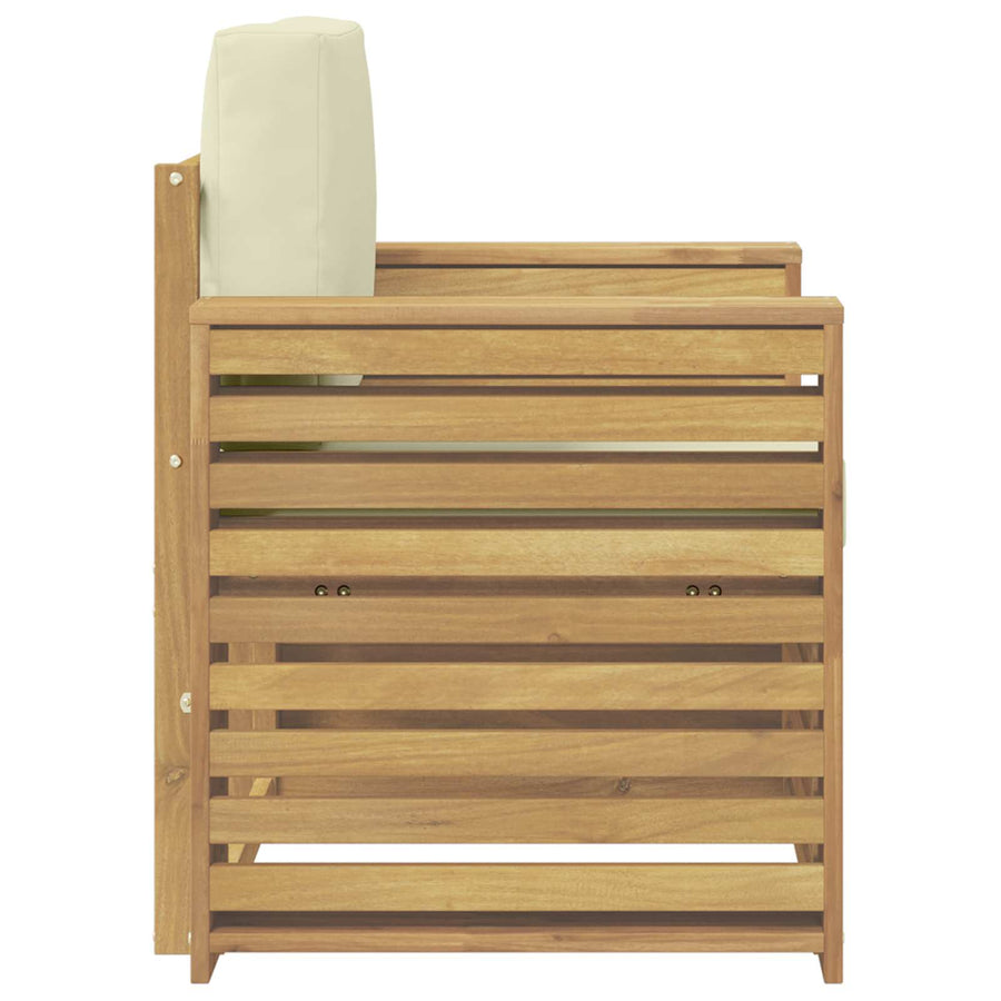 Buiten bankenset Polyester Wit