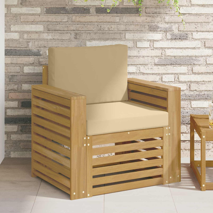 Buiten bankenset Polyester Wit