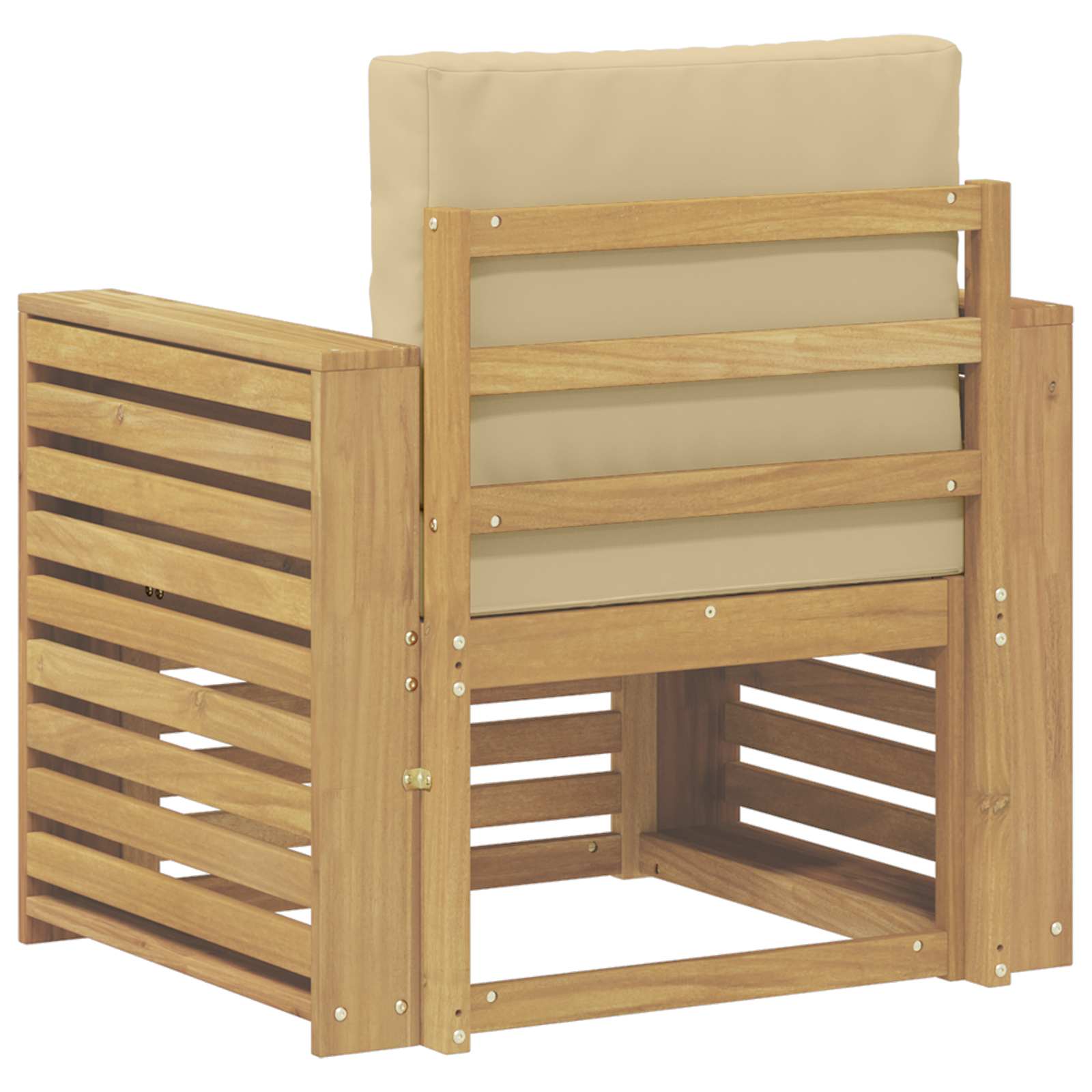 Buiten bankenset Polyester Wit