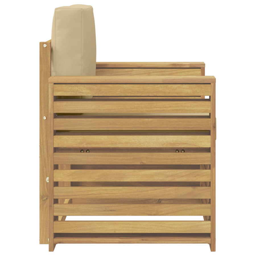 Buiten bankenset Polyester Wit