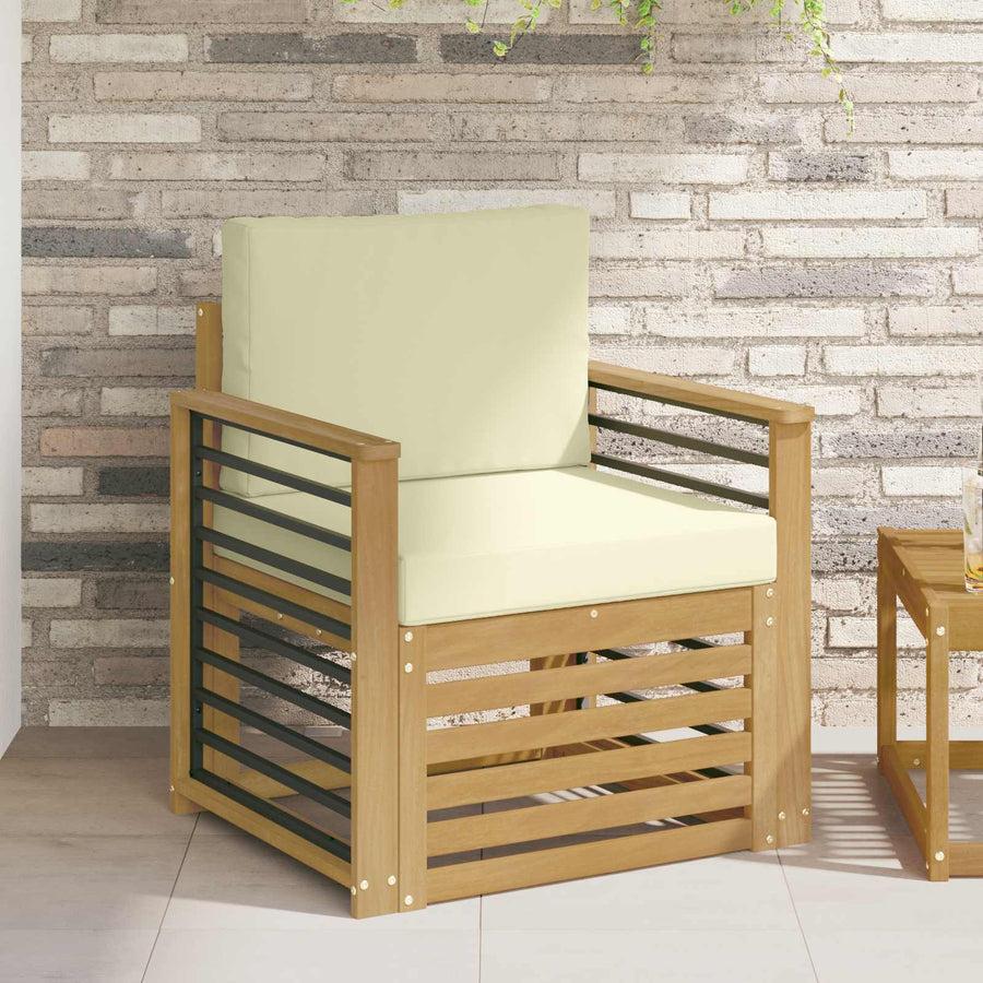 Buiten bankenset Polyester Wit