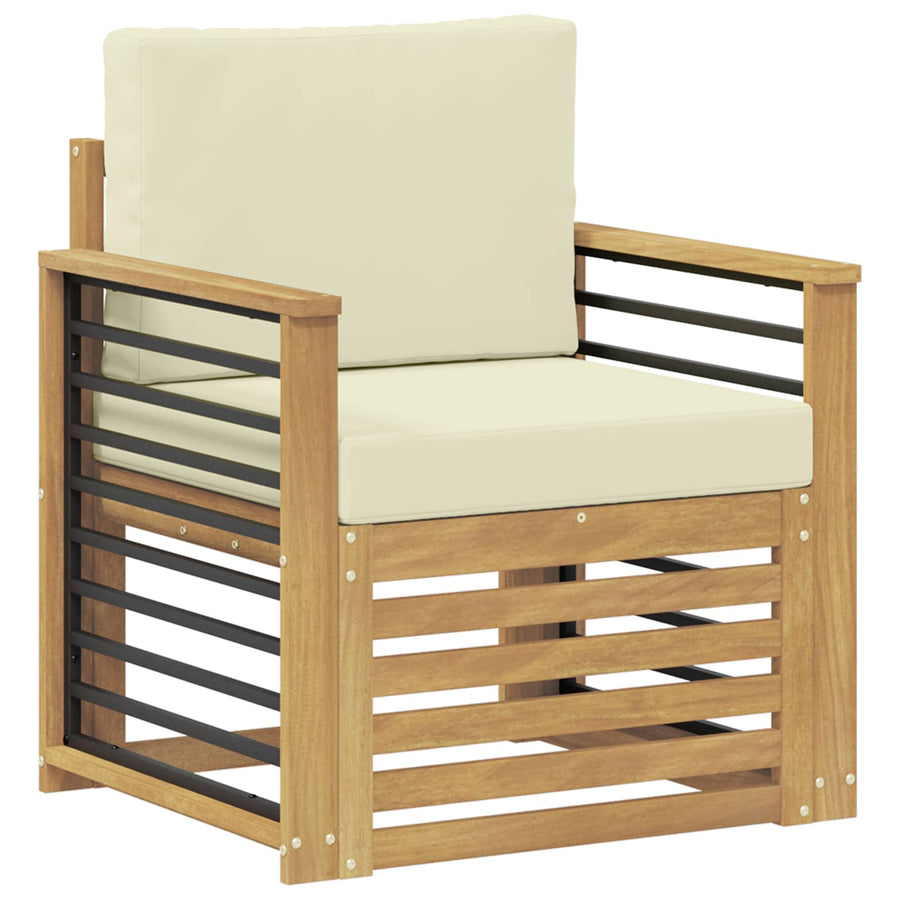 Buiten bankenset Polyester Wit