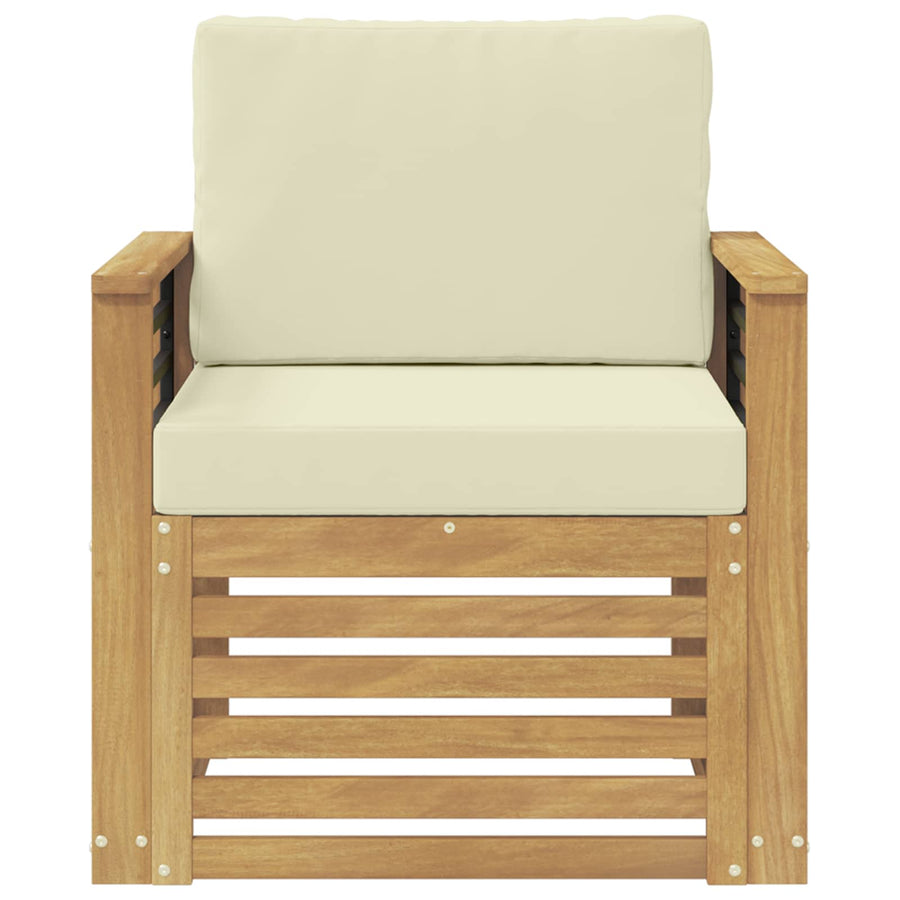 Buiten bankenset Polyester Wit